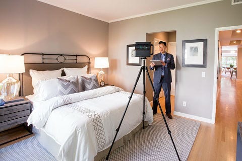 Owners suite with Matterport set-up.