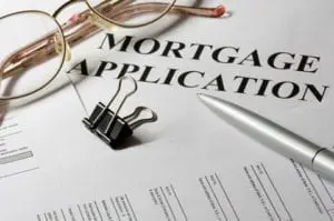 Mortgage application image.