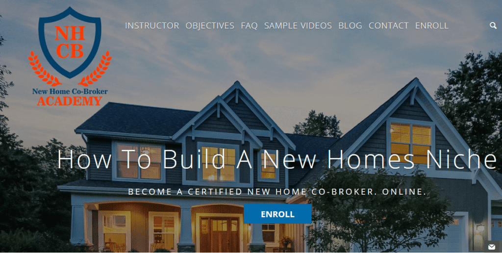 Become a certified new home co-broker. online.