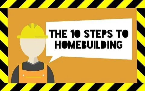 Graphic - 10 Steps to Homebuilding.